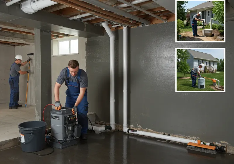 Basement Waterproofing and Flood Prevention process in Franklinton, NC